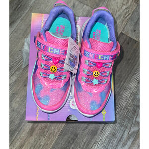 Youth Girls Size 13 Power Jams Sneakers - Skech Friends